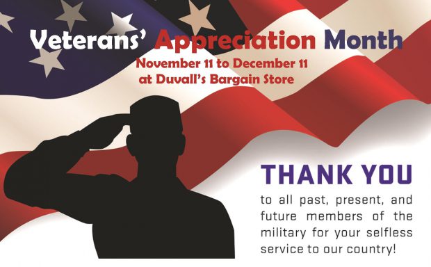 Veterans Appreciation Month